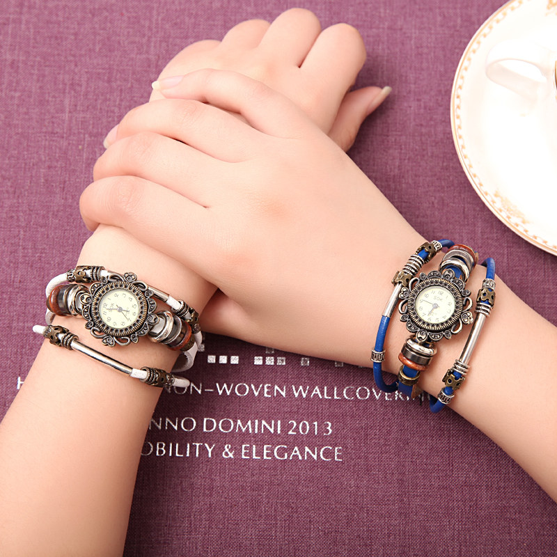 Watch Ultrathin Business Watches Waterproof Quartz Male Watch Women's Wave Couple Watches non-mechanical watches