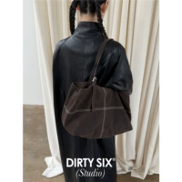 Оригинальная городская сумка-кошелек DirtySix из мягкой кожи, матовая, большой вместимости