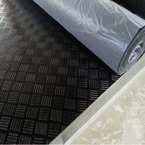 Striped polka dot willow leaf five bar rubber sheet non-slip insulation rubber sheet non-slip rubber overpass aisle laying