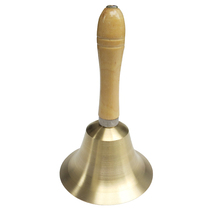 Class bell 8CM9 5cm 11cm Hand rattle bell Copper kindergarten reminder bell Upper and lower class bell Musical instrument