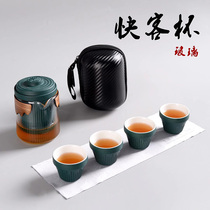 Teapot Ceramic with filter Tea flower tea Black tea tea set Single pot small 400 ml elegant pot
