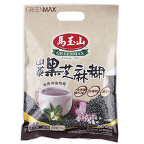 Taiwan Mayushan Yam Black Sesame Paste 360g grain powder Breakfast drink