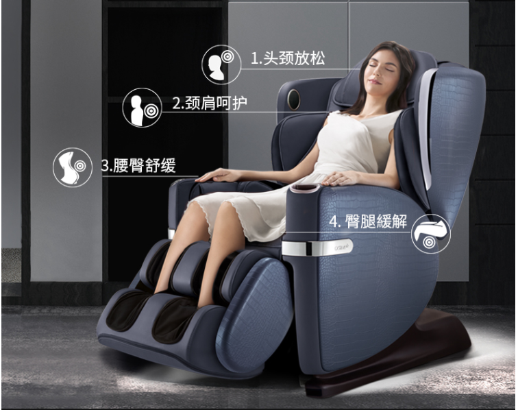 Special Cabinet OSIM Proud OS-888 Four Hands Sky King V Hand Tech Luxury Multifunction Home Massage Chair