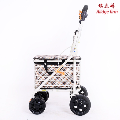 Корзина для покупок, тележка, складные ходунки для отдыха с сидением