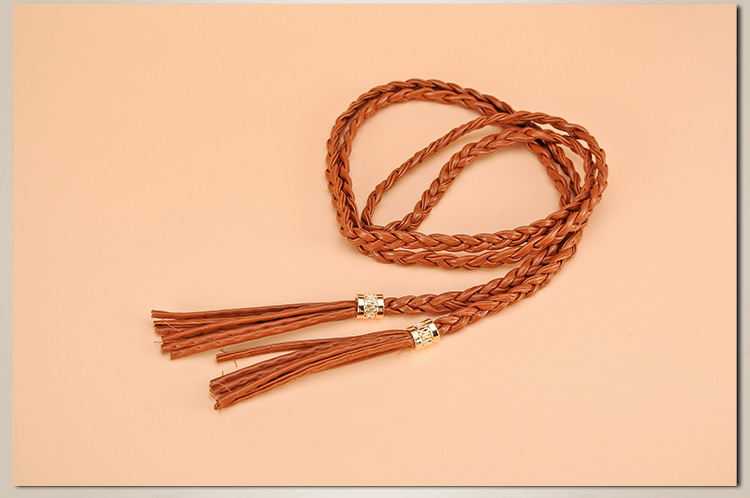 超长细链子配连裙子 细 腰链女 编织打结女士腰