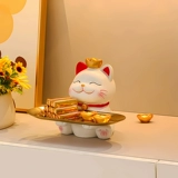 Фортуна кошачья крыльца Ключи к хранению украшений, чтобы войти в дверь домашней гостиной, декоративные принадлежности для перемещения новых подарков на жительство