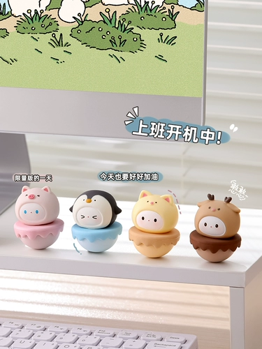 Эмоциональная неваляшка, настольный декор для офиса, антистресс, подарок на день рождения