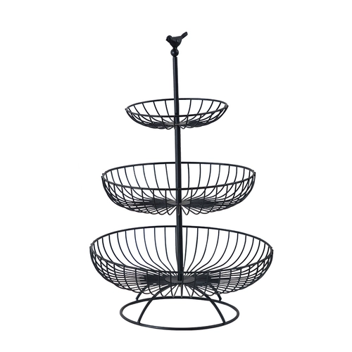 Креативная современная гостиная, многослойная тарелка для хранения воды, тарелка с фруктами, свет, роскошные украшения, украшение журнального столика в стиле ins, железный поднос для закусок