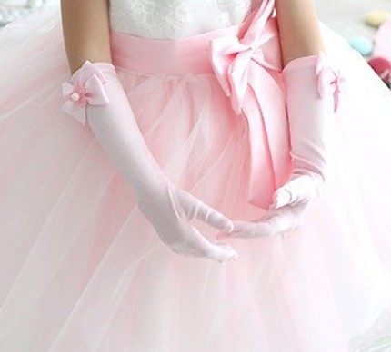 Gants pour fille en satin - Ref 2150344 Image 10