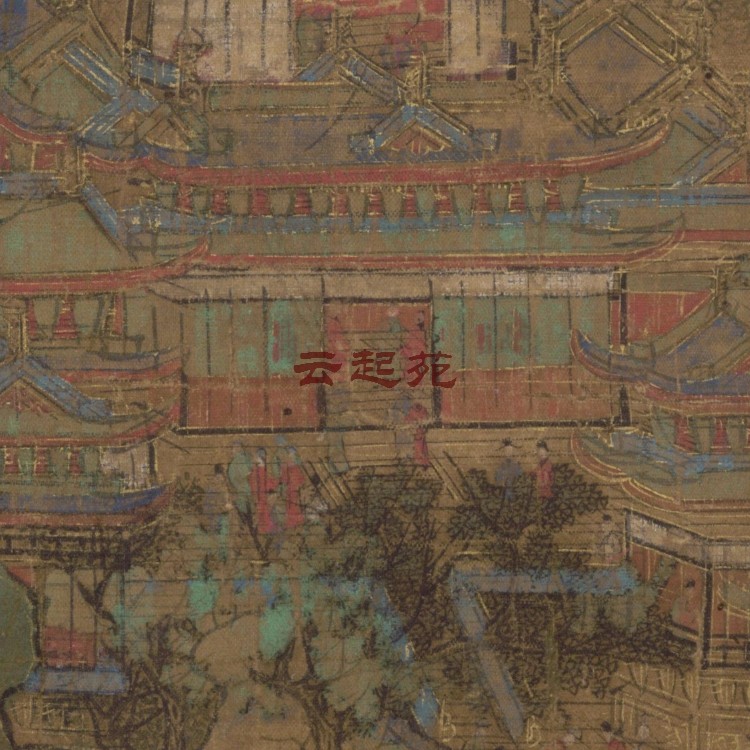 Song Anonnang Palace Court Figure S 2 HD Electronic Image 341M decoration material