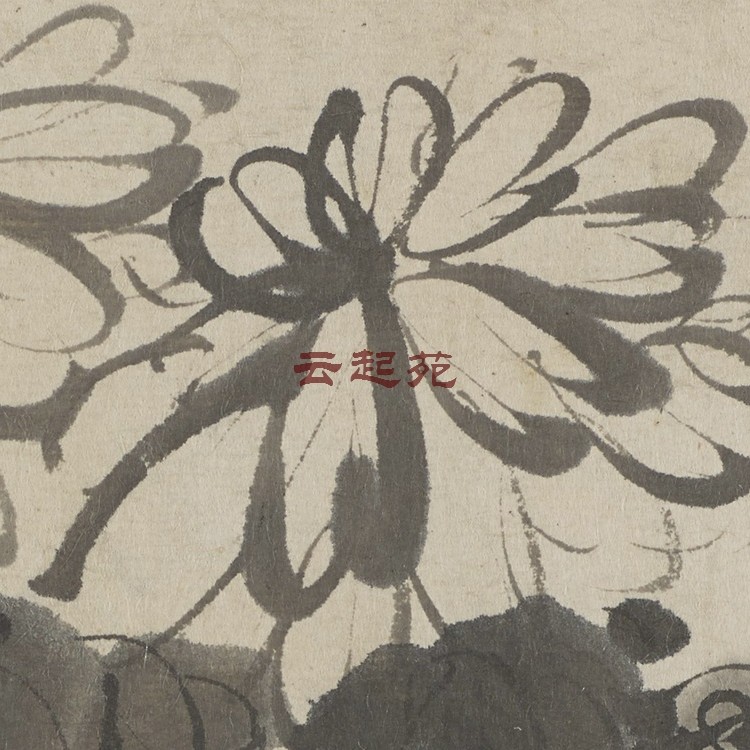 Ming Famous Ink Flowers Six Sections TuJ High Definition Electronic Photo 757M Decorative Promotional Material