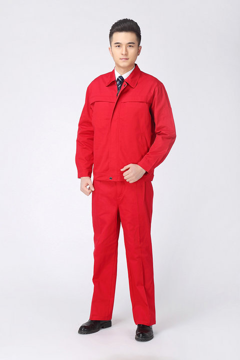Bộ phận kỹ thuật khách sạn bằng vải cotton cao cấp phù hợp với nam giới tay dài mùa thu và mùa đông xây dựng trang web kỹ sư phù hợp với bảo hiểm lao động quần áo quần giữ nhiệt