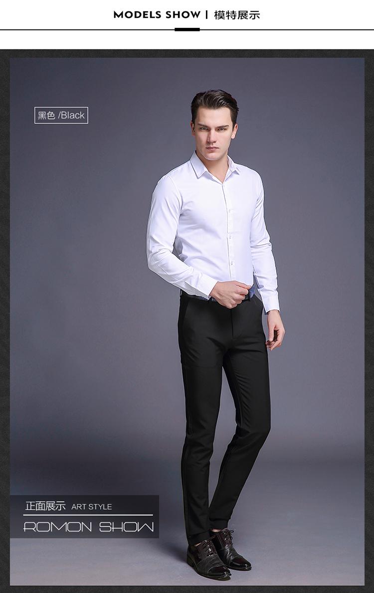 Playboy chú rể quần cưới cộng với nhung dày ấm áp đó là quần âu áo dài co giãn phù hợp với quần nam quần âu nam