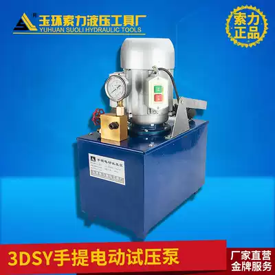 3DSY portable electric pressure test pump pressure test pump pipeline pressure test pump pressure pressure pump pressure pump