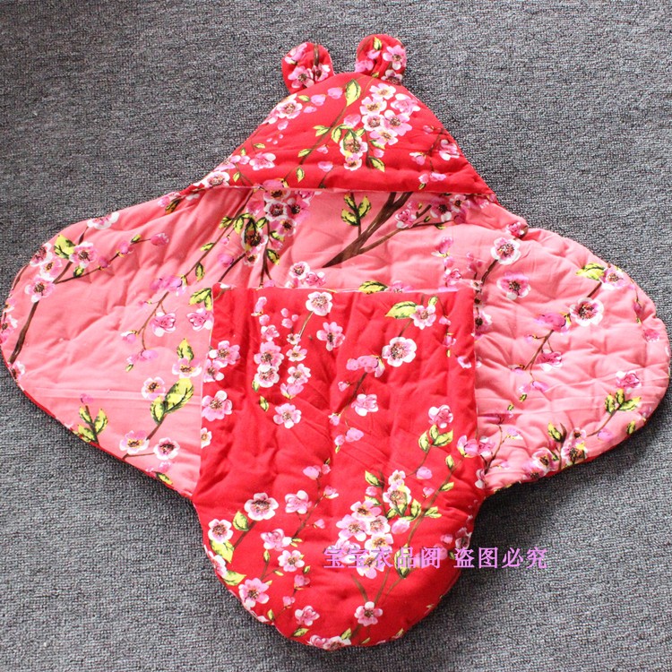 Original new milk cotton winter hug quilt Baby butterfly hold cotton quilt Cotton baby shop quilt