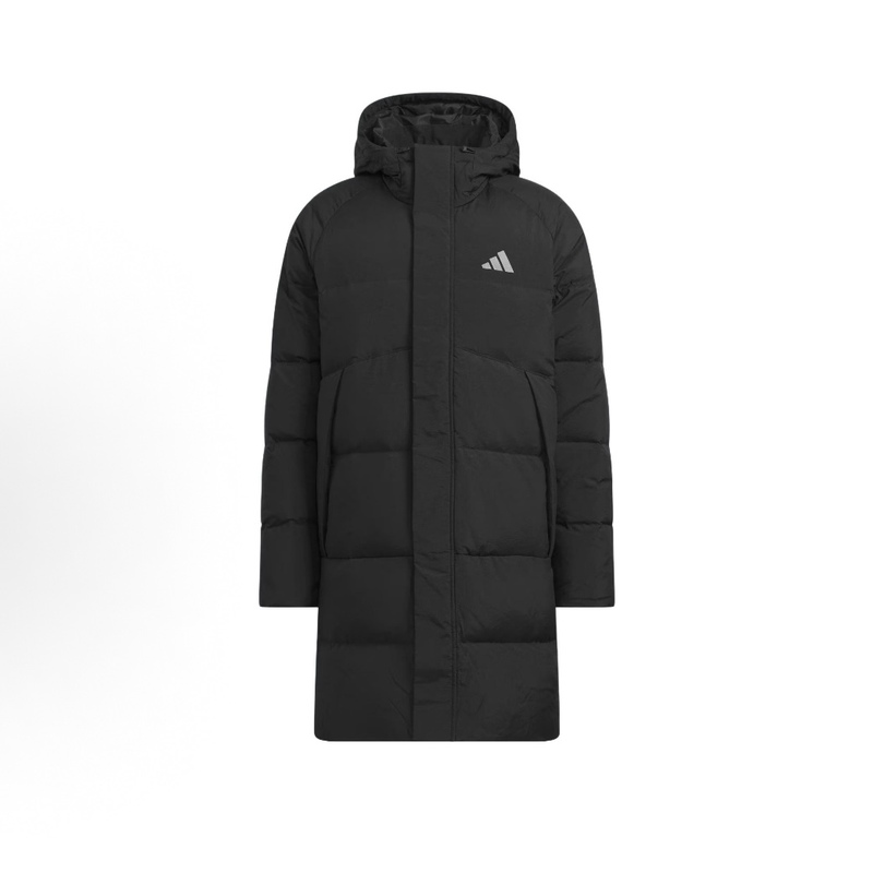 Adidas/Adidas Winter Mid-Length Warm Duck down Hooded Long-Sleeved down Jacket Kq5514 Adidas/Adidas Winter Mid-Length Warm Duck down Hooded Long-Sleeved down Jacket Kq5514