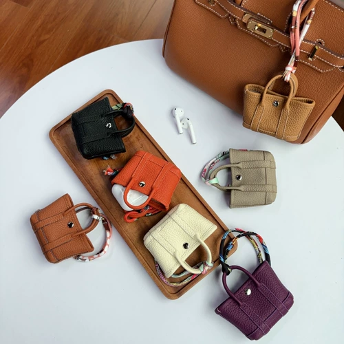 Классическая подвеска, наушники, сумка для техники, помада, брелок, из натуральной кожи