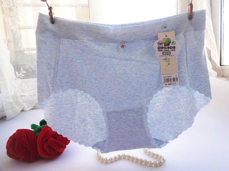 Kang Yiya 5247 kích thước lớn vừa và sườn cao cotton thoải mái và thoáng khí quần lót nữ tam giác khá tốt với cùng một đoạn mua bán quần lót nữ chưa giặt