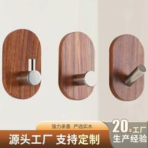 Нержавеющая Сталь Крючком Hupeach Wood No Mark Hook Home Wood Kitchen Free From Punching Door Задней