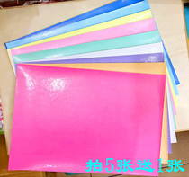 Solid color pink white insulation mat anti-scalding and oil-proof environmentally friendly table mat shooting tablecloth clay pad 5 Get 1