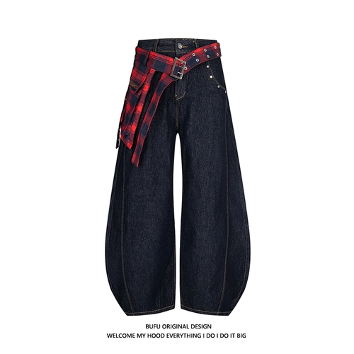 Миллиардер Bufu Американская клетчатая клетчатая клетчатая клетчатая клетчатая клетчатая клетчатая клетчатая клетчатая клетчатая клетчатая клетчатая клетчатая джинсы Мужчины и женщины чистящий