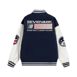 Бейсбольная форма для влюбленных, демисезонная куртка, этнический стиль, в американском стиле, с вышивкой