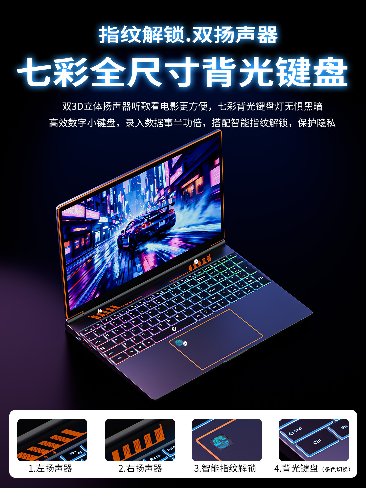 2026 New Model Ai 16inch Core I7 Laptop Gaming Notebook Business Office Original Genuine Ultra-Thin Laptop