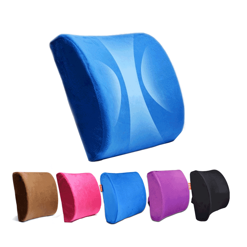 Wenlun Memory Foam Cushion Office Lumbar Chair Summer Thickening Car Cushion Waist Cushion Waist Cushion