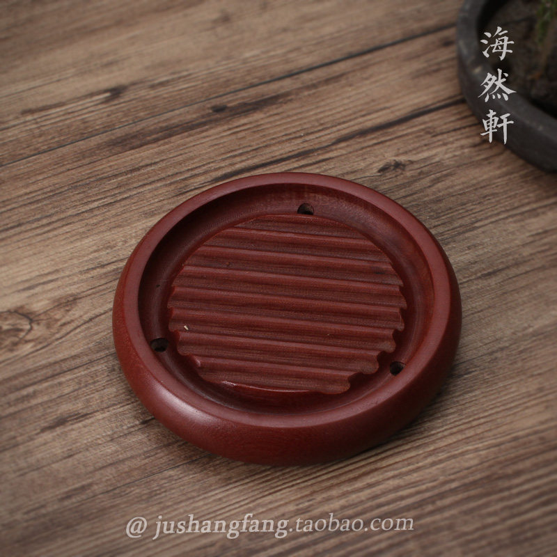 Taiwan Electric Wood Wood Holder Rubber wood Clay Pot Mat tea Depot Mat Electric Wood Maker Tea Tray Cup tea Tea Dish Accessories Durable