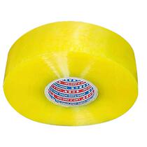 High-stick packing and sealing Scotch tape custom large roll packaging warning red and blue printing tape