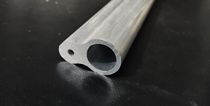 In stock Double hole gourd profile Aluminum profile Aluminum rod Aluminum tube Total length 35*3 95 small holes*16 large holes