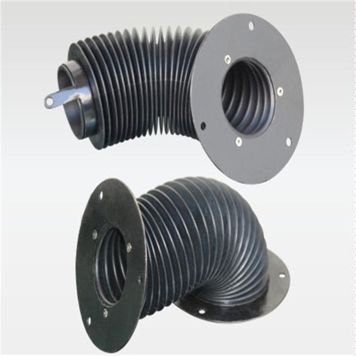 Machine tool shield dust cover cylinder cloth screw rod folding high temperature resistant round telescopic guide wire rod protective sleeve-Taobao