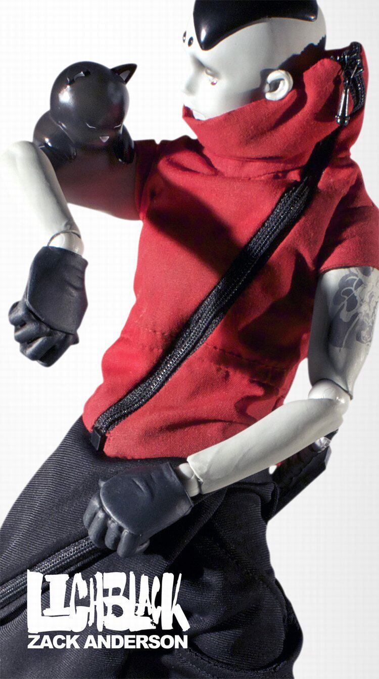 1/6 Scale Lighblack Zack Anderson Action Figure Collections Gifts