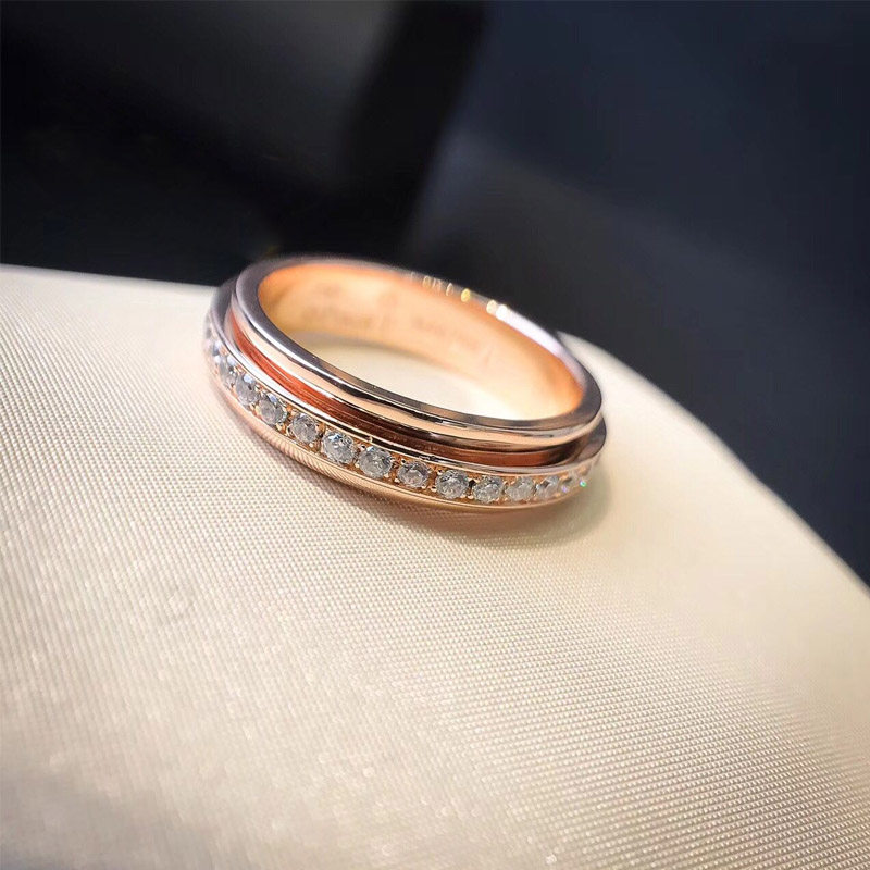 Bague Femme en Alliage argent plaque plaque or - Ref 3087195 Image 12