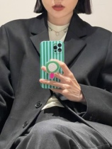 Give color stripes new match cute house magnifying glass mushroom series bracket airbag