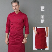 Красный фартук, лонгслив