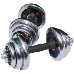 Guangzhou Ring Brand Electroplating Adjustable Dumbbell Handbell with Good Weight and Good Quality Dumbbell Home Fitness Training Muscle Exerciser