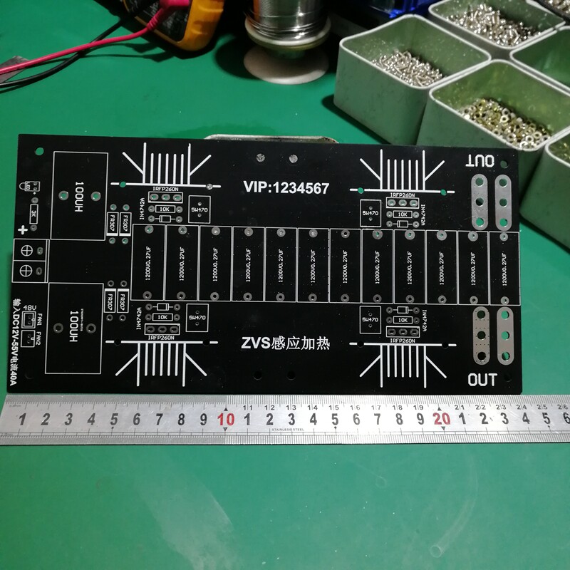 New product induction heating kit ZVS tapless Jacobs high pressure package Tesla