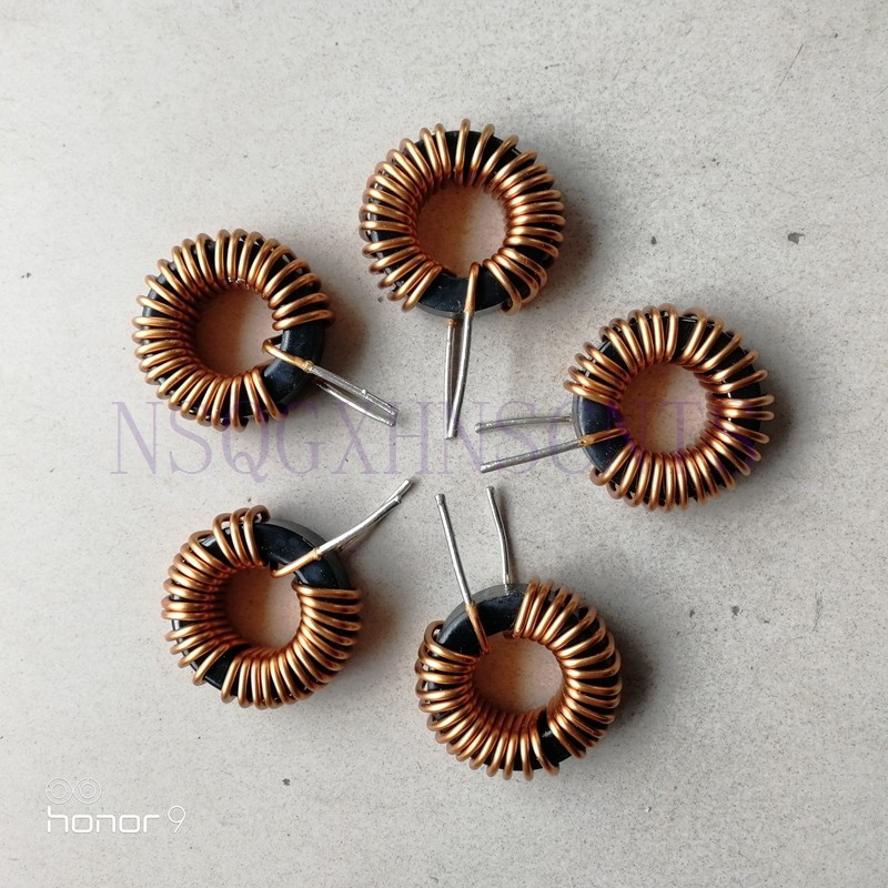 Zvs Induction Heating Inductor Coil Outer Diameter 40mm 100uH Iron Silicon Alumi