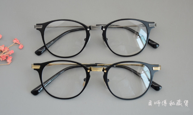 Cung điện 丌 Titanium phiên bản Hàn Quốc của đàn ông và phụ nữ retro Yu Wen Le Zhi Ming lưu khung kính Chun Jiao có thể được trang bị cận thị gọng kính cận nam đẹp