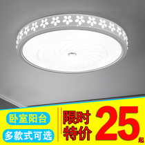 Bedroom lights LED ceiling lights Simple modern warm romantic round dining room lights Aisle balcony lights Living room lamps