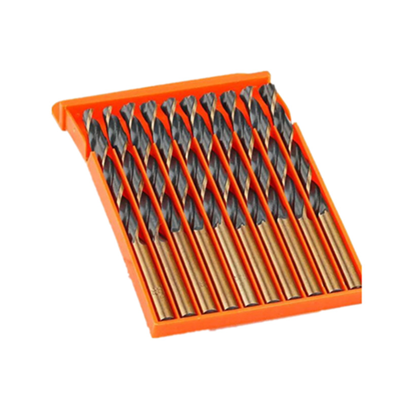 Boutique Roast Yellow High Speed Network HSS Full Mill Straight Shank Plated Titanium Twist Drill Bit Multi-Use Type Steel Drilling Woodworking Electric