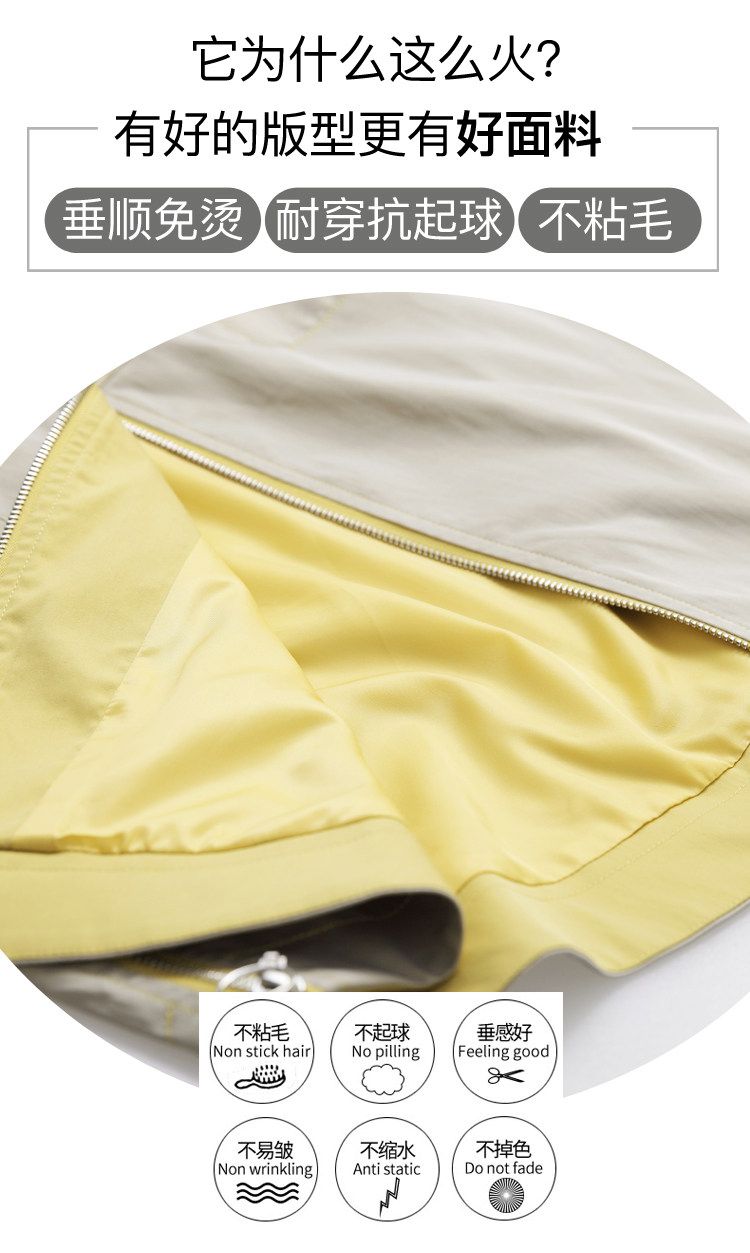 Trench pour femme DKCHENPIN en Polyester - Ref 3227444 Image 9