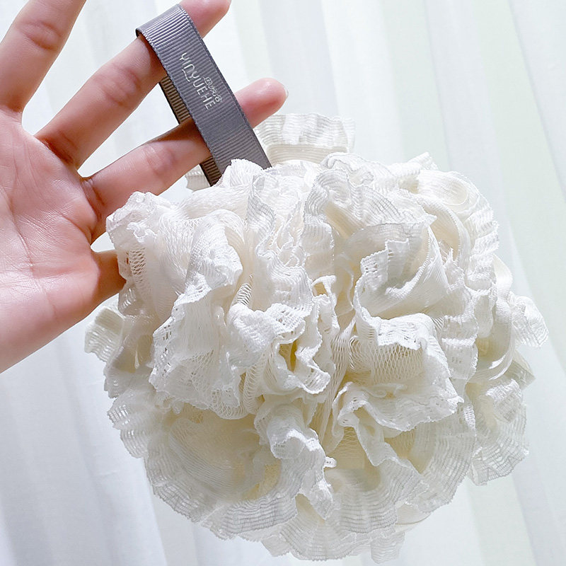 Cute girl Bath Bath ball Bubble Bath flower back super soft big baby not easy to disperse sponge bath ball