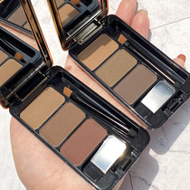 Color eyebrow waterproof antiperspirant non-marking lasting not blooming female natural eyebrow pencil bi ying highlights three-in-one