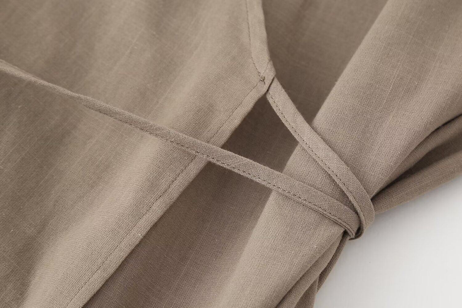 Стильные костюмы kaslead 新款 女装 欧美风双襟和服式外衣休闲裤 5427743 5427431