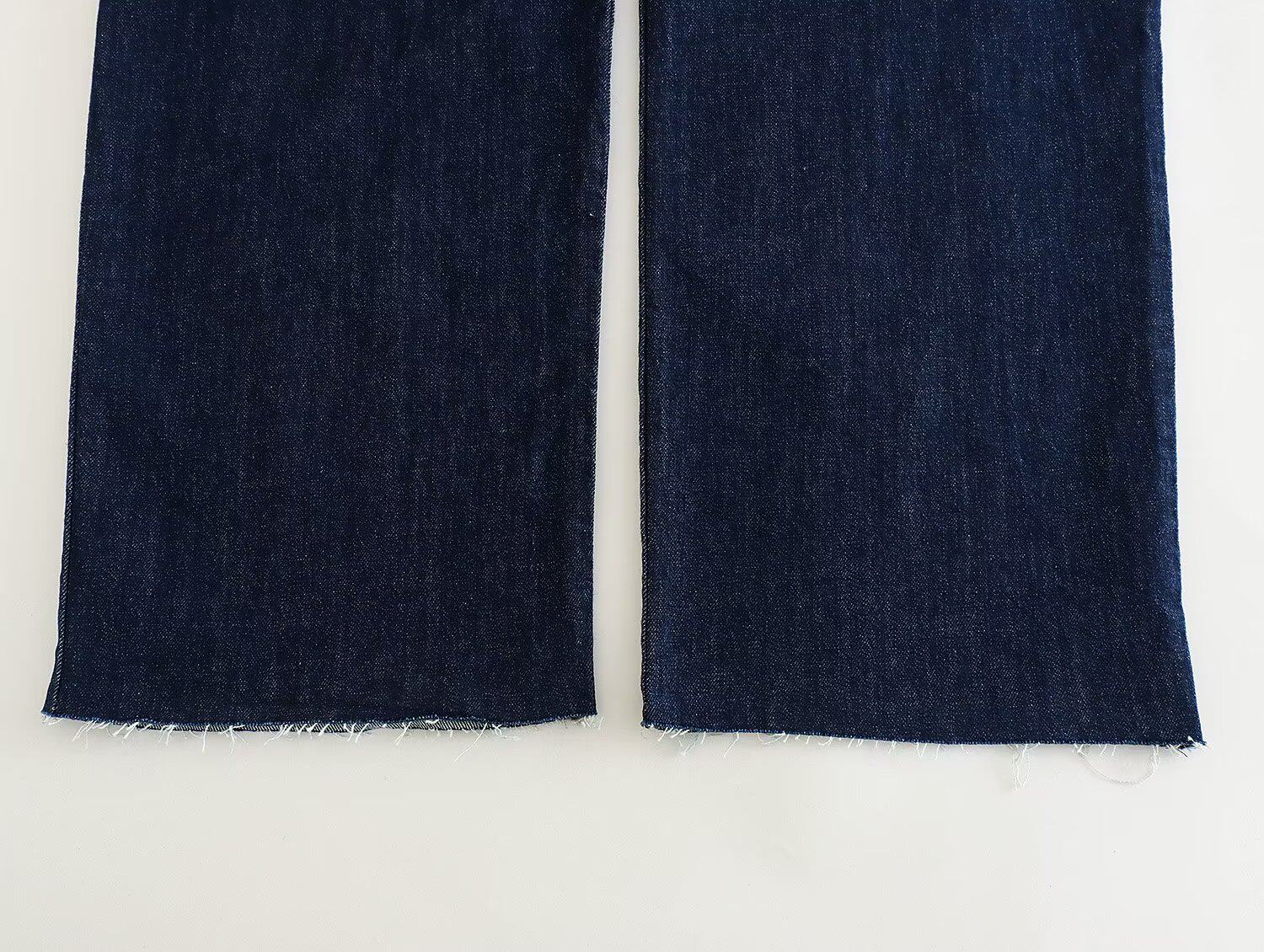 Боди/брюки kaslead 新款 女装 欧美紧身心形领胸衣式牛仔连体裤 2553069 407