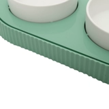 Керамическая двойная миска для домашних животных Teddy, корм для собак и резервуар для воды, закуски для котят и защита от воды, миска для риса шейного позвонка