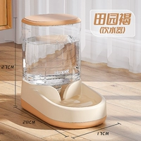 Светло-коричневая вода пьющий 3.8L