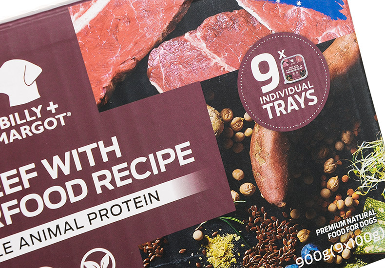 Kangaroo Meat Dog lunch Box Billy Marg No Grain Wet Food Teddy Golden Hair Chó vừa và nhỏ Đồ ăn nhẹ cầm tay Toàn bộ Hộp - Đồ ăn vặt cho chó thức ăn chó royal canin